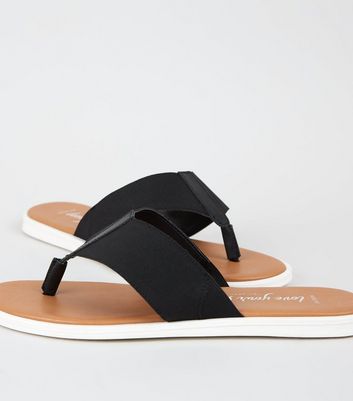 leather strap flip flops