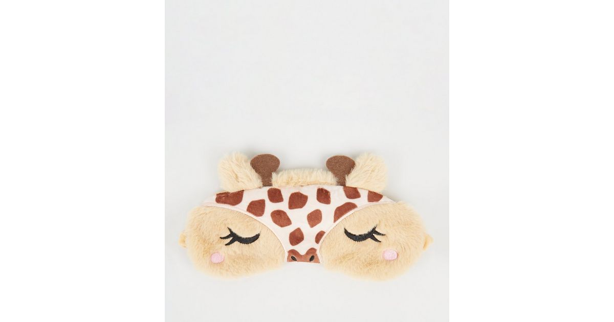 Camel Giraffe Eye Mask New Look