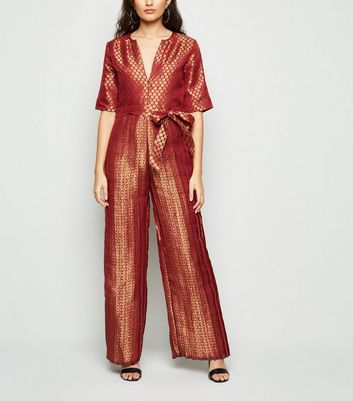 new look pleated jumpsuit
