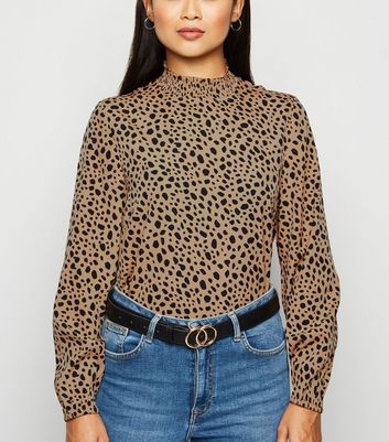 new look leopard print jeans