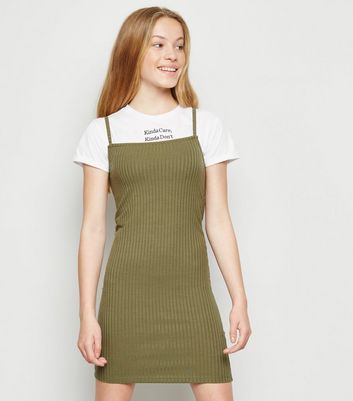 2 in 1 dress new look