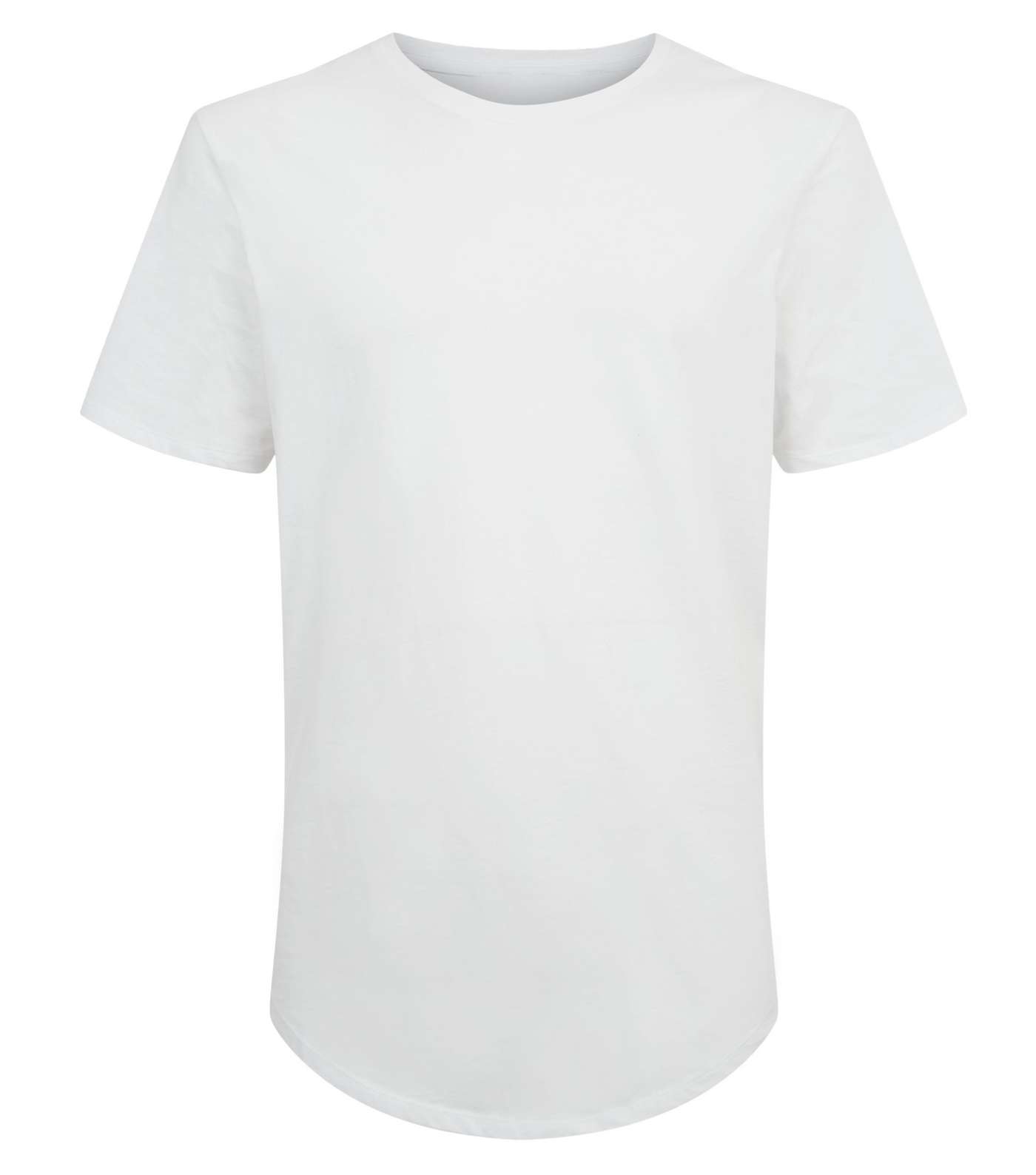 Only & Sons White Long Logo T-Shirt Image 4