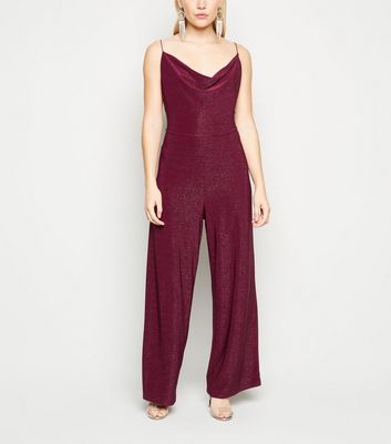 burgundy jumpsuit petite