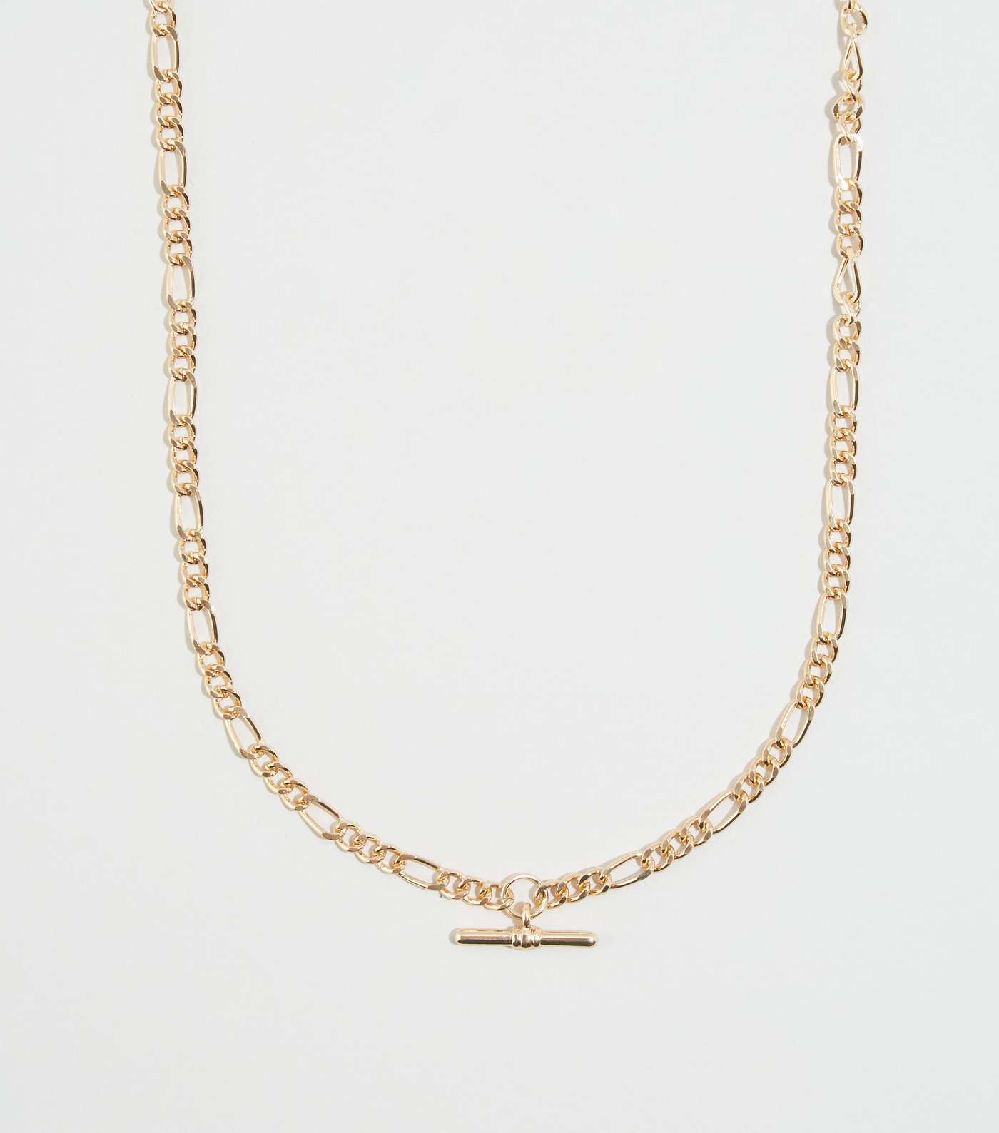 Gold Bar Chain Necklace