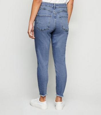 raw hem petite jeans