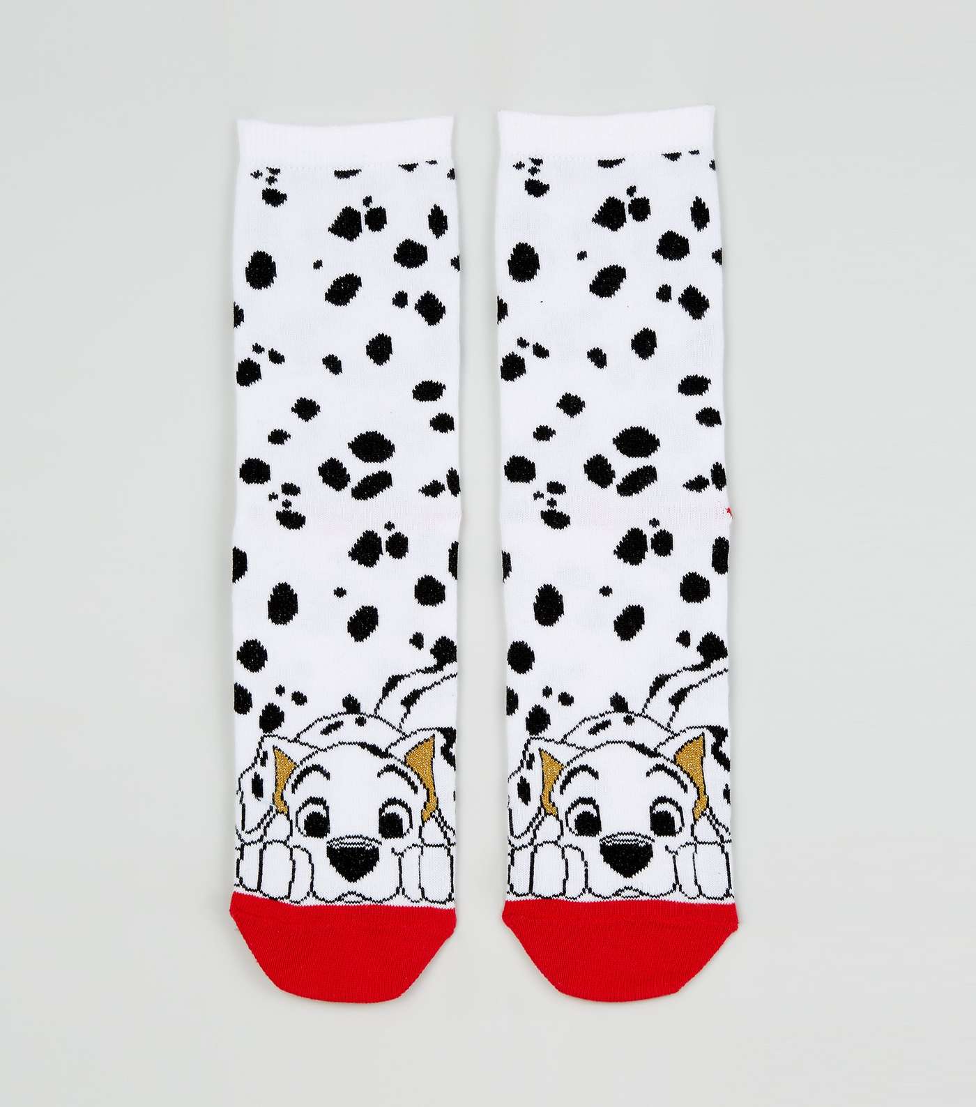White Disney Dalmatian Spot Socks