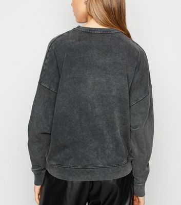 grey wash sweatshirt