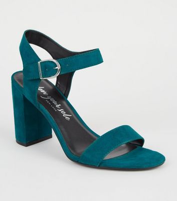 teal heels