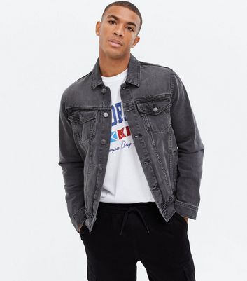 Grey Rinse Wash Denim Jacket | New Look