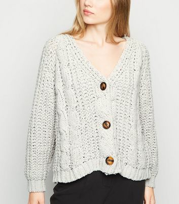 new look chunky knit cardigan
