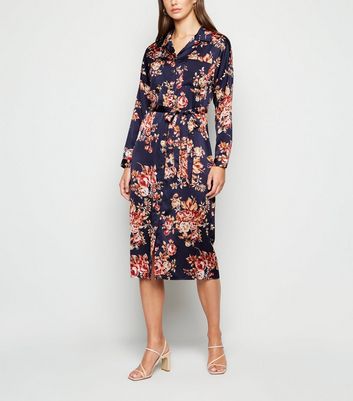 rose shirt dress