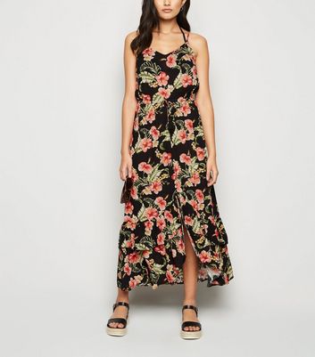 tropical dress new look