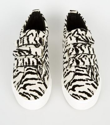 new look zebra print shoes