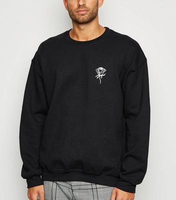 black rose sweater