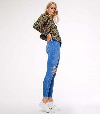 new look hallie high waist super skinny jeans