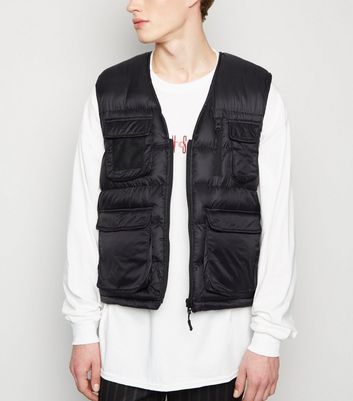 Puffer utility vest Clearance