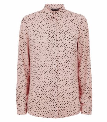 Chemise Gant à pois blanche et rose pour homme - Toujours au meille