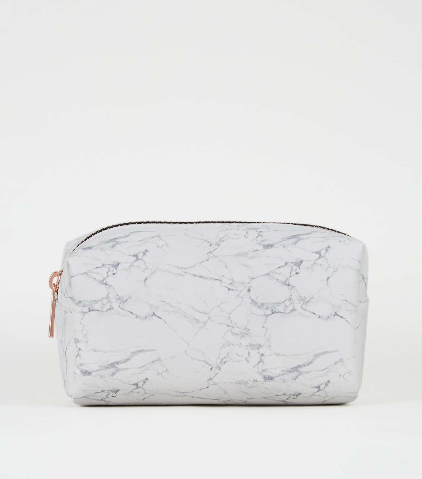 White Marble Effect Make-Up Bag