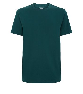 Dark Green Crew Neck TShirt New Look