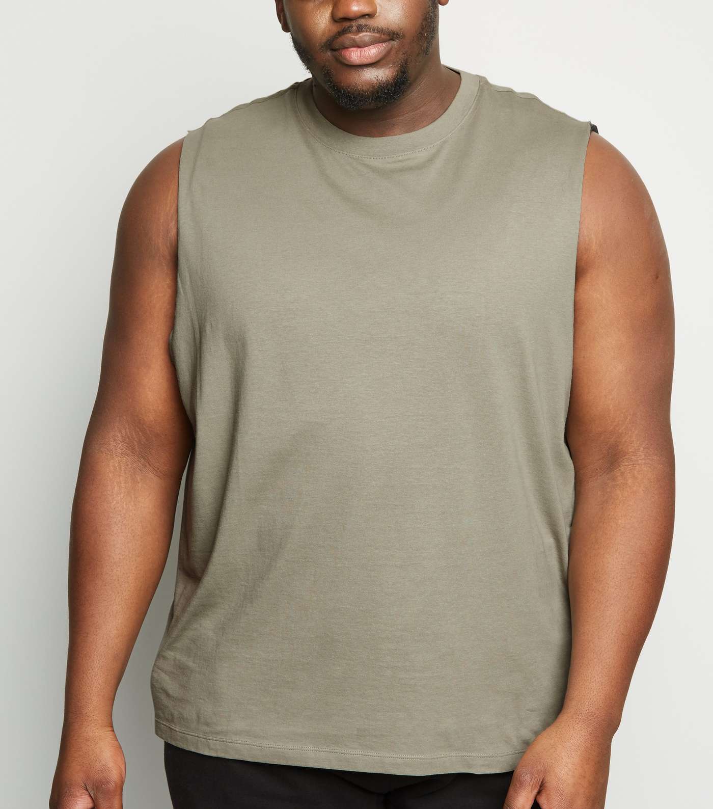 Plus Size Olive Tank Top