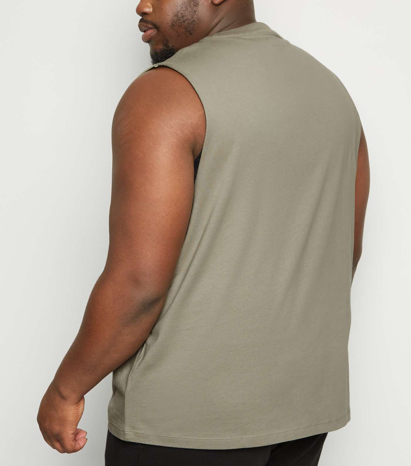 Plus Size Olive Tank Top Image 3