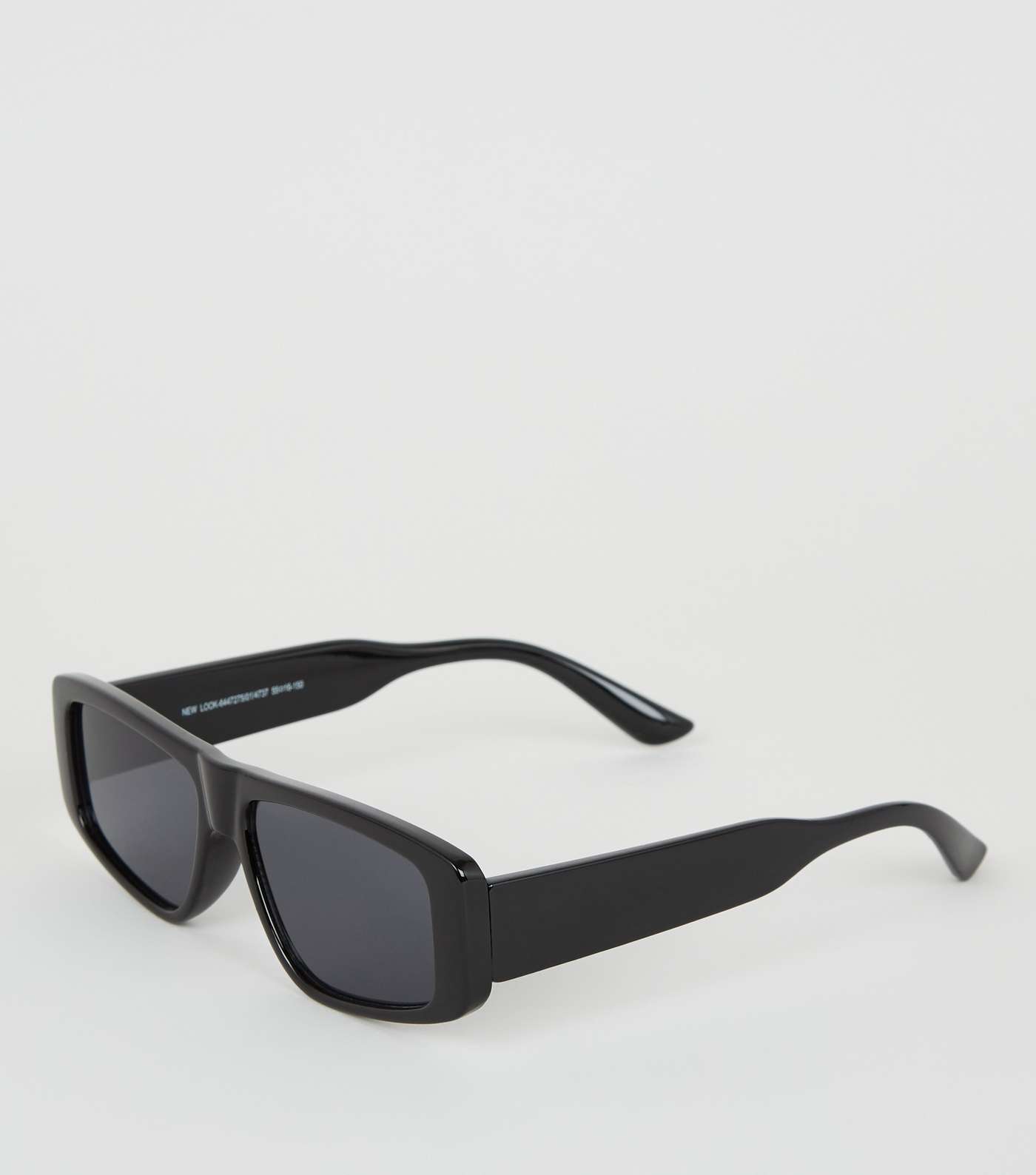 Black Straight Bow Frame Sunglasses