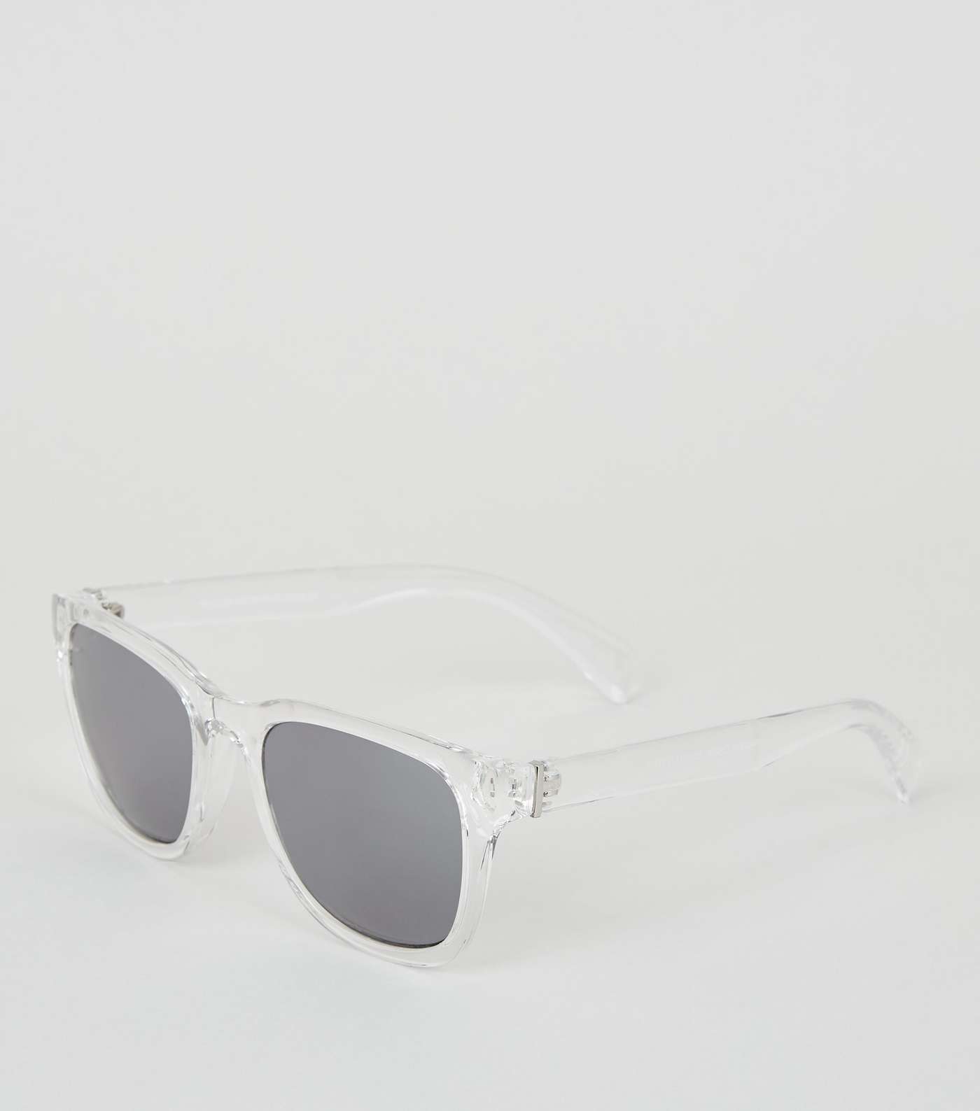 Clear Retro Tinted Sunglasses