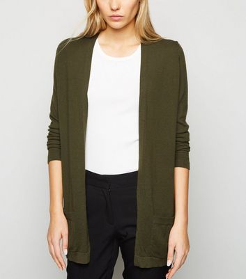 khaki womens cardigan