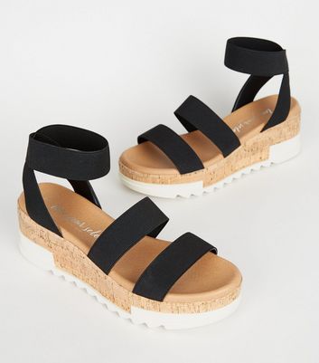 flatform cork sandals