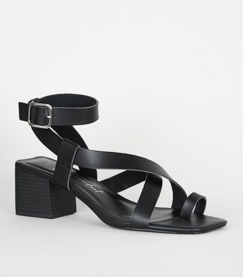 new look strappy heels