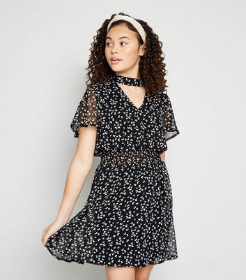 new look butterfly dress