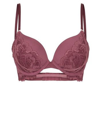 plum lace trim