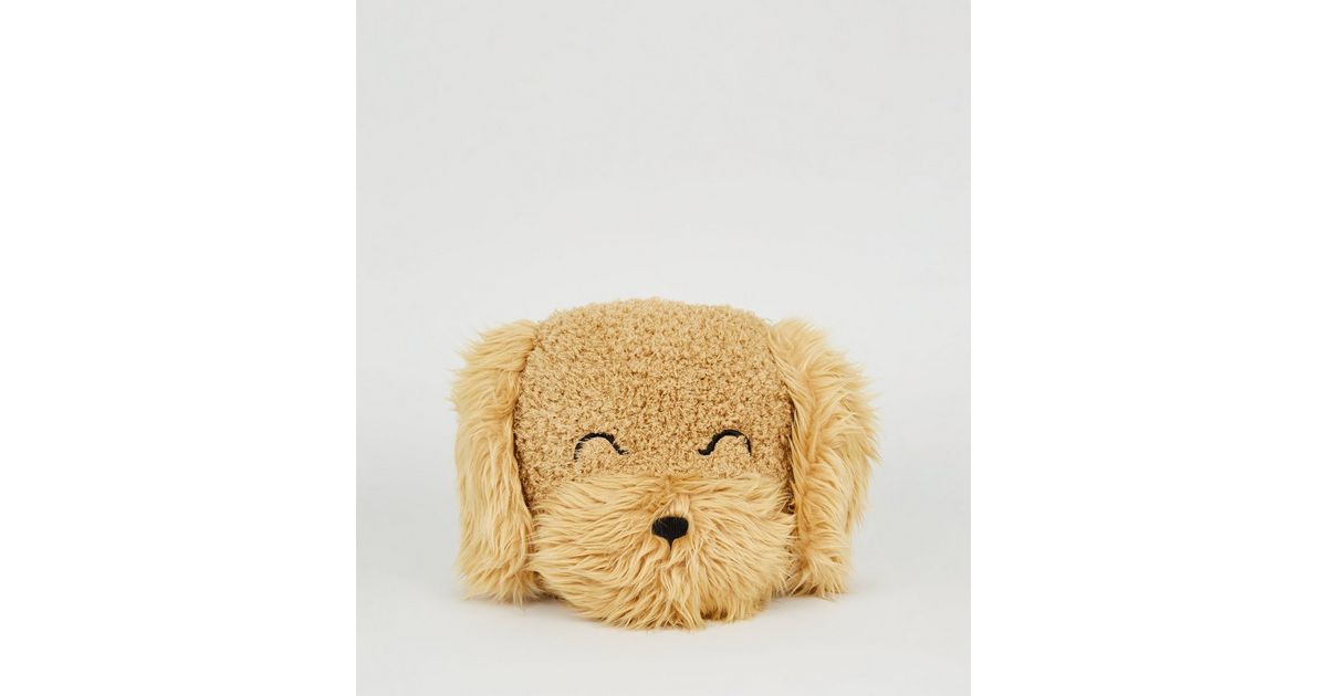Brown Cockapoo Cushion New Look