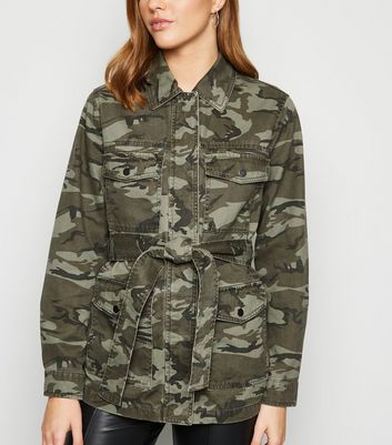 new look camo jacket