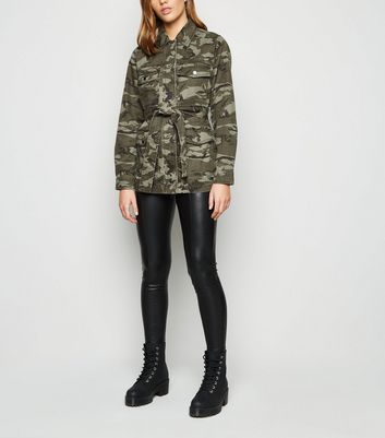 Newlook hot sale camo jacket