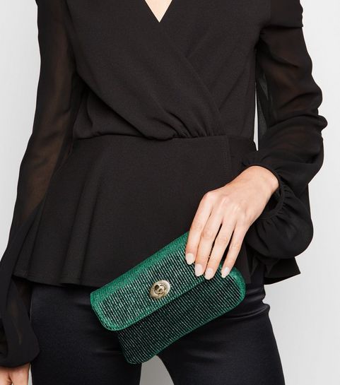 khaki green purse