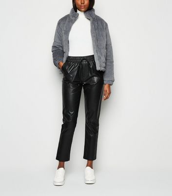 Tall Leather Look Joggers Shop, 54% OFF 