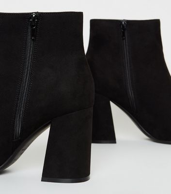 black block heel boots uk