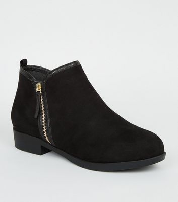 womens extra wide ankle boots