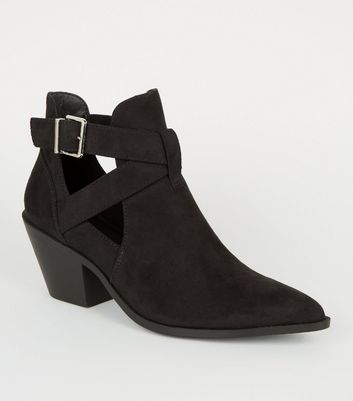 booties with ankle cut out