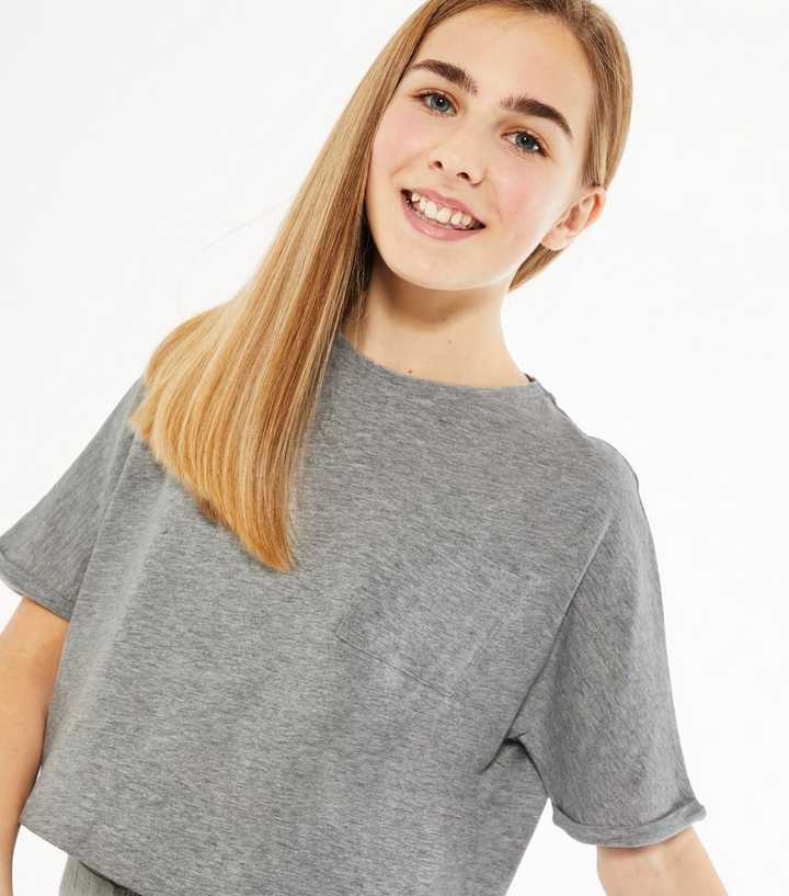 girls pocket tee