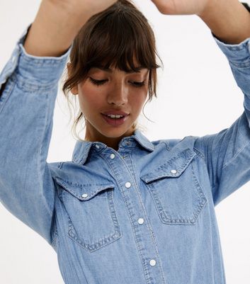 ladies denim shirt 