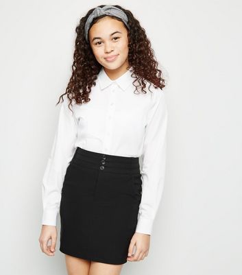 Black deals stretch skirt