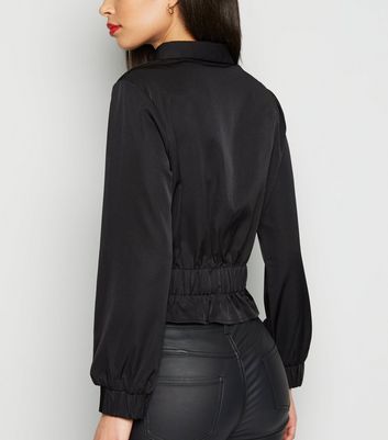 new look peplum blazer