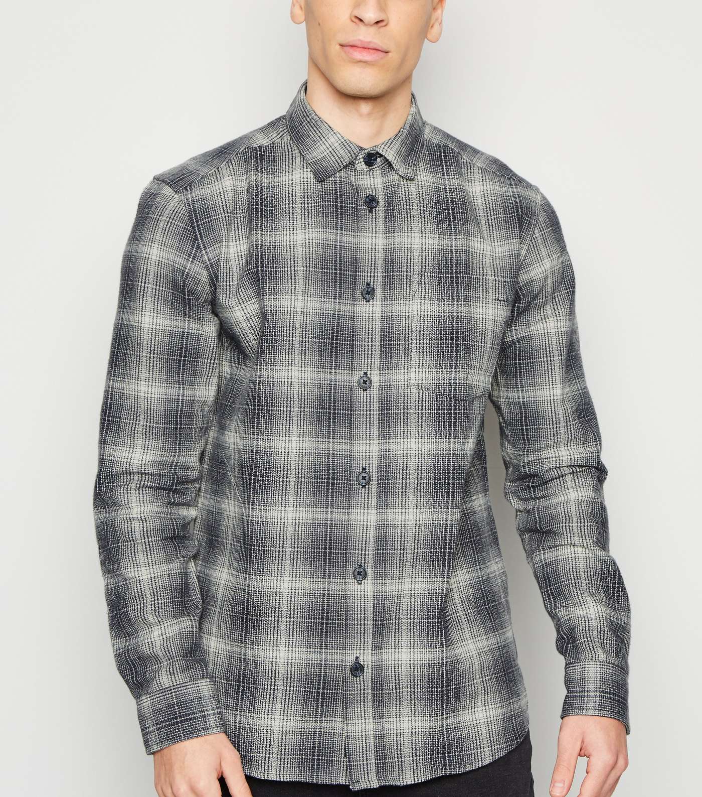 Only & Sons Navy Check Shirt