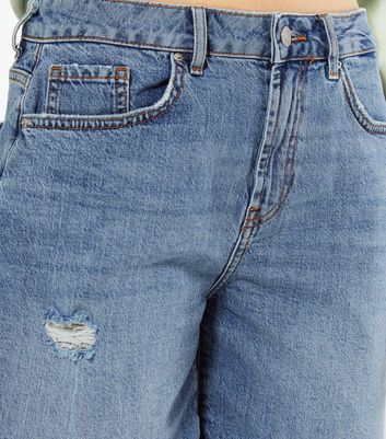 long cut off jean shorts