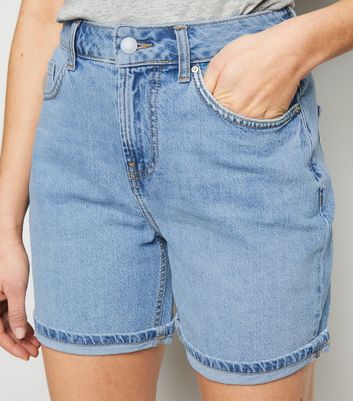 boyfriend denim shorts