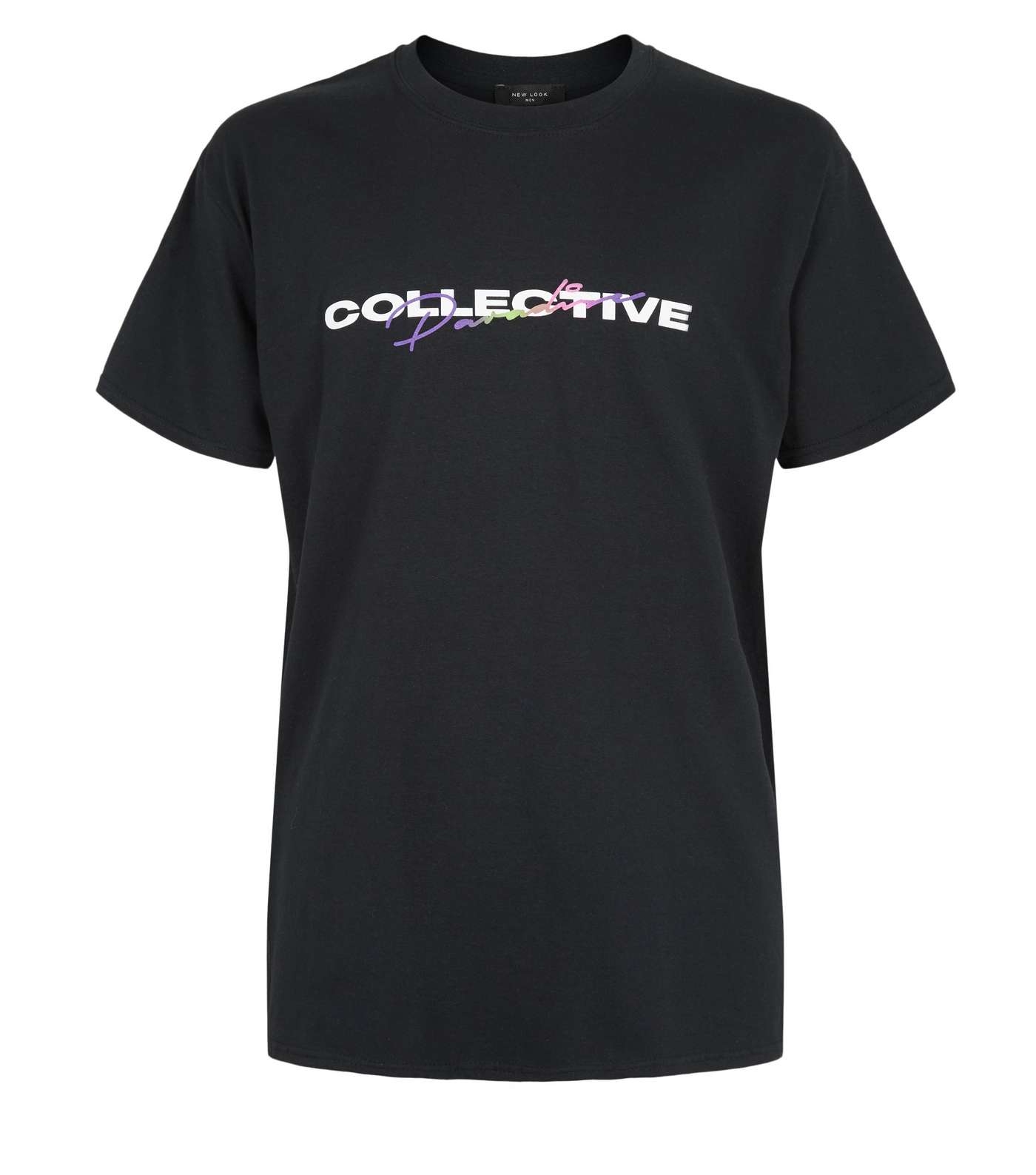 Black Paradise Collective Slogan T-Shirt Image 4