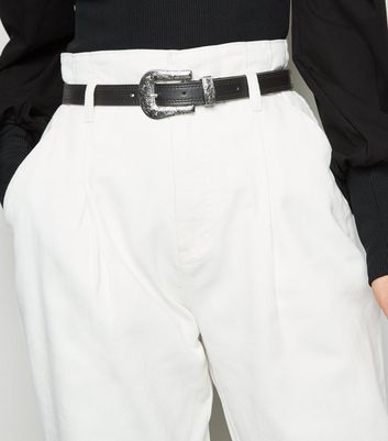 new look white belt