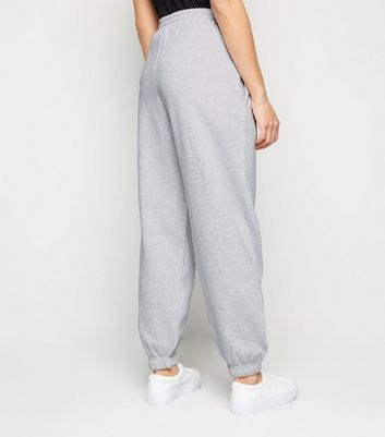 womens petite grey joggers